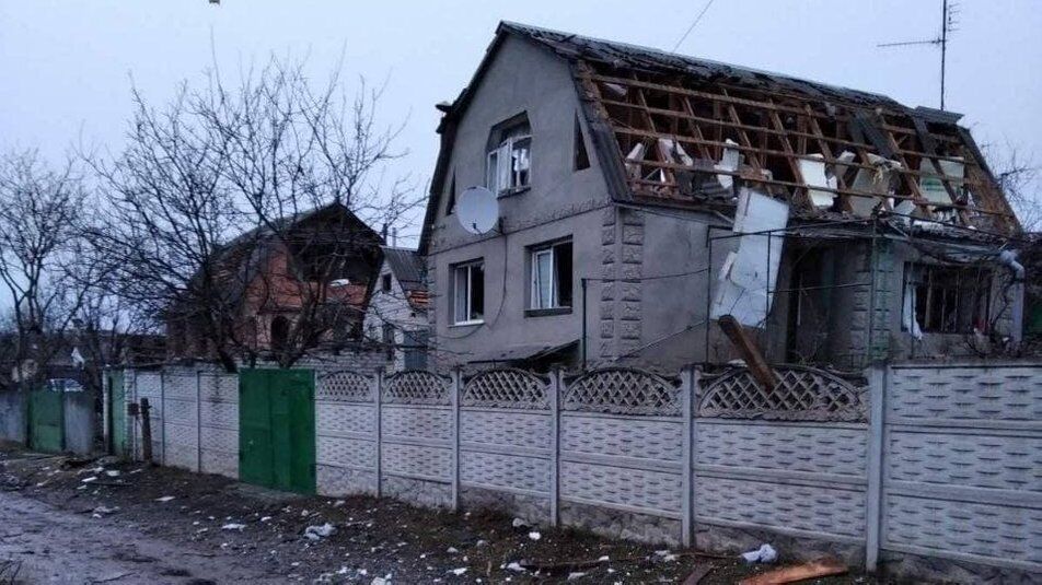 Оккупанты разбомбили село Яковлевка.
