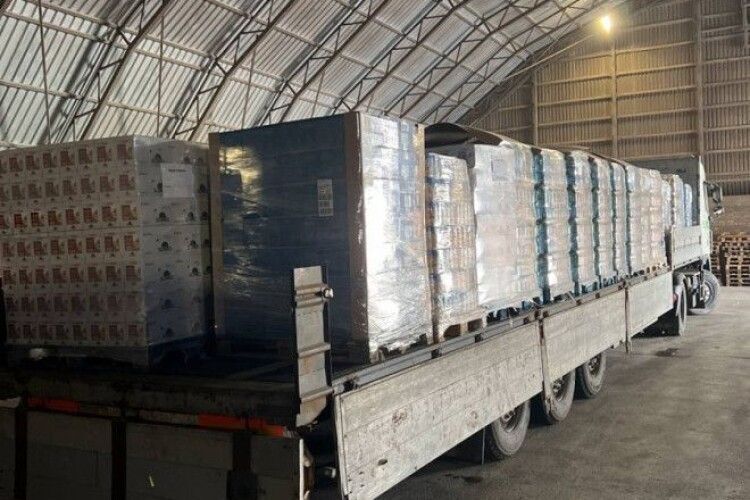 В области Украины доставлена гуманитарная помощь с Волыни