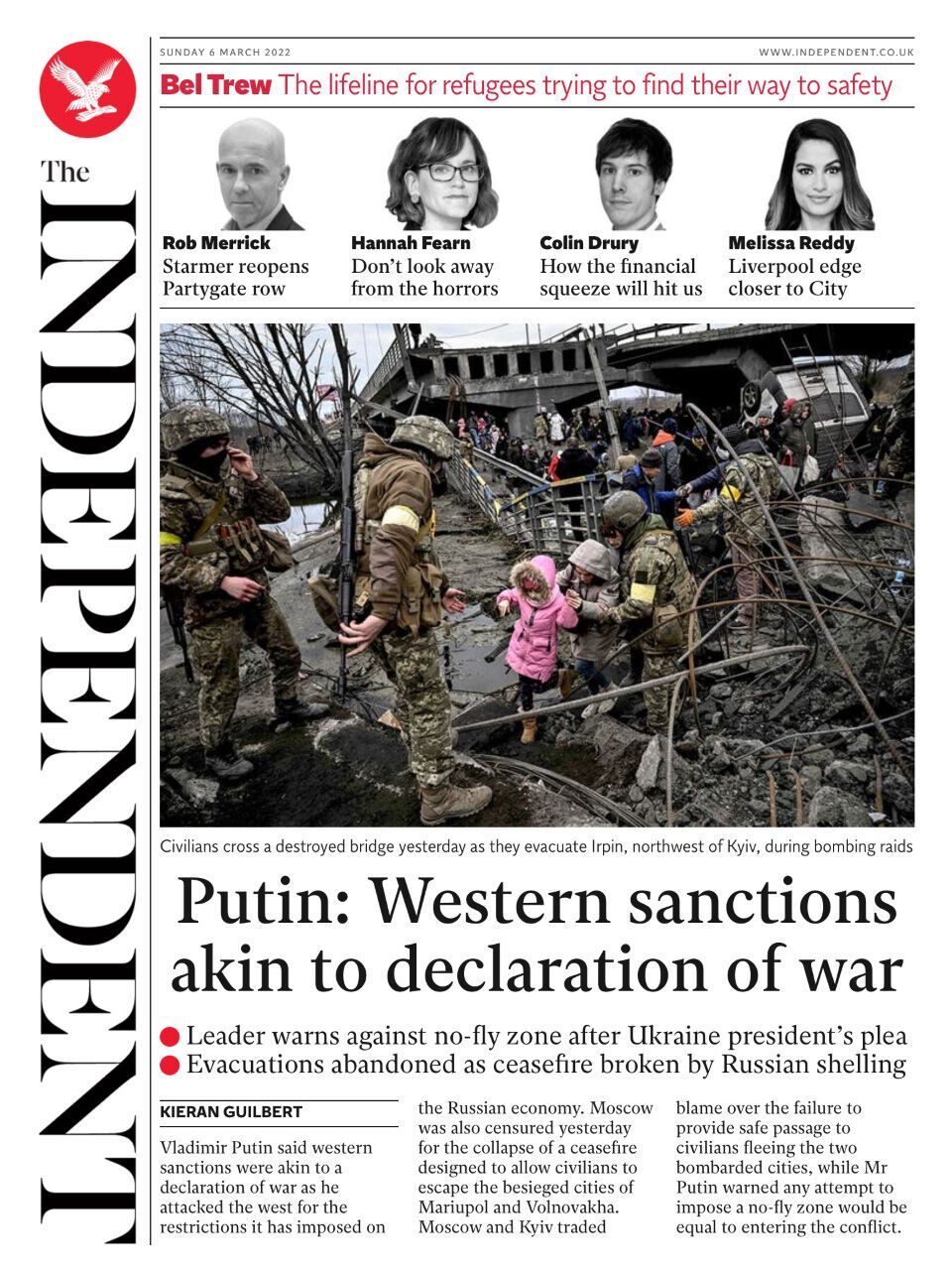 Західні санкції схожі на оголошення війни