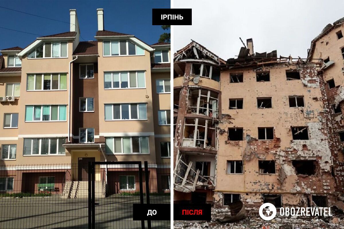 В Ірпені на Київщині окупанти продовжують обстрілювати будинки мирних жителів