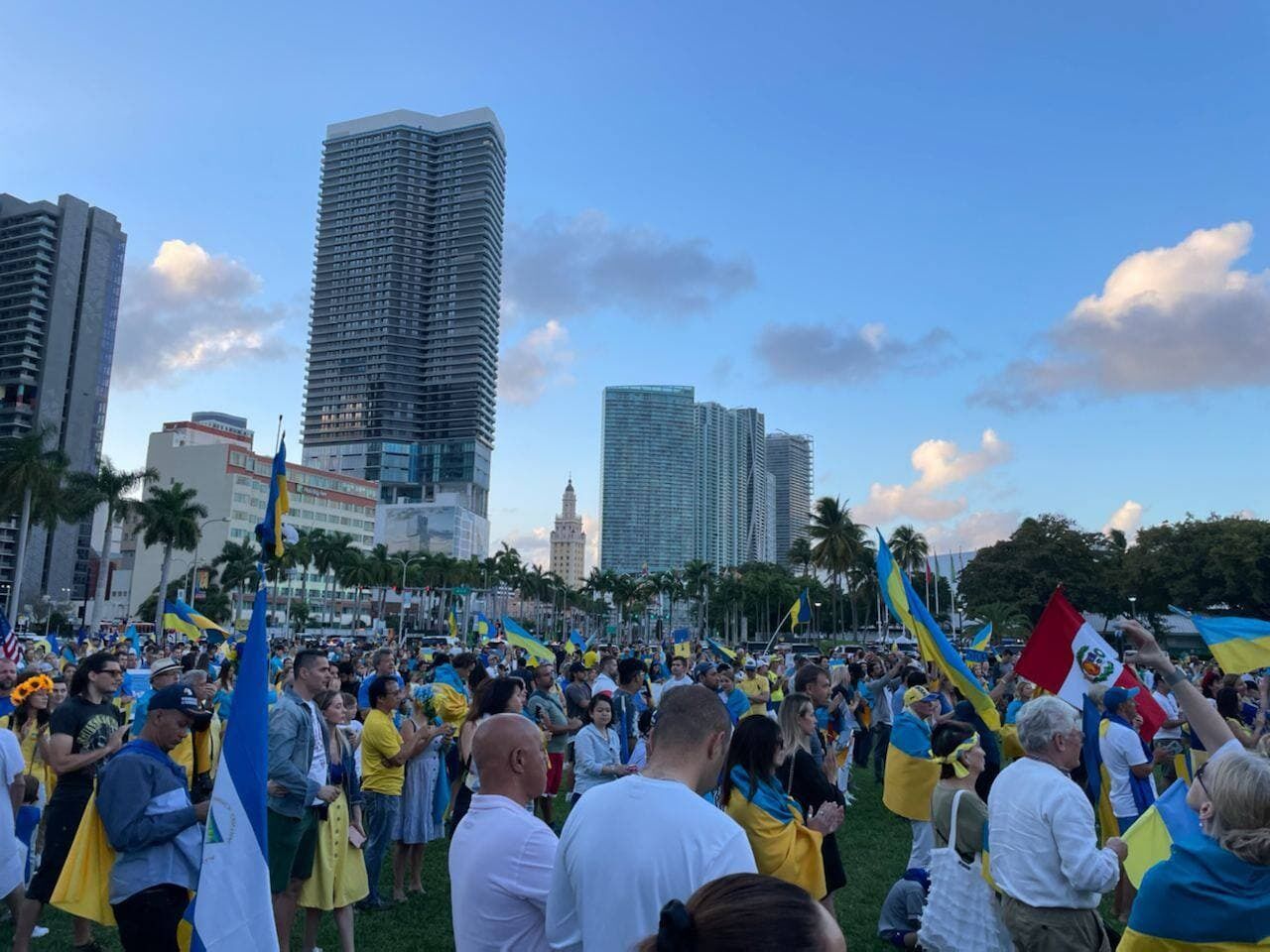 Митинг в Майами