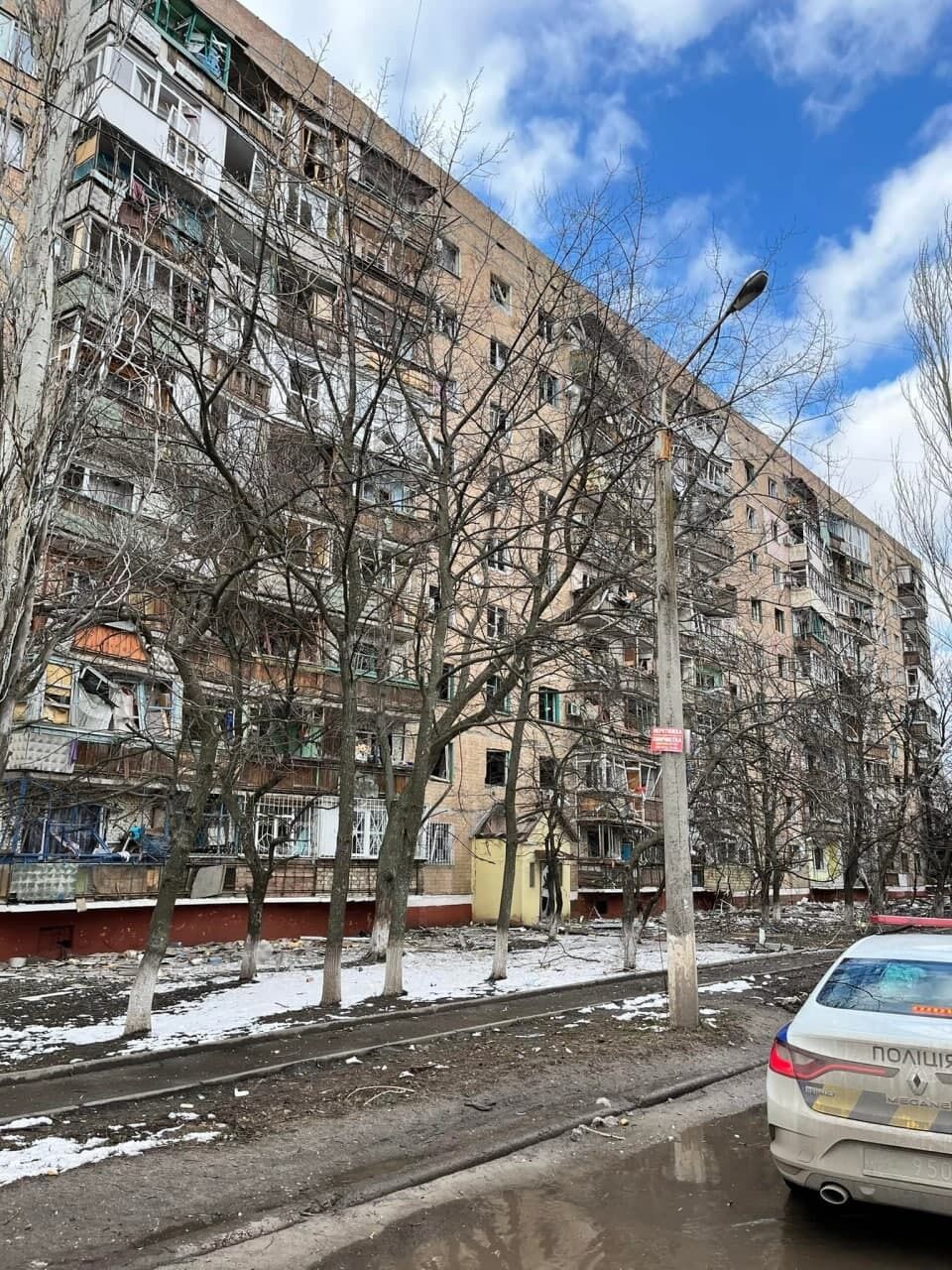 В Краматорске оккупанты обстреляли жилые дома.
