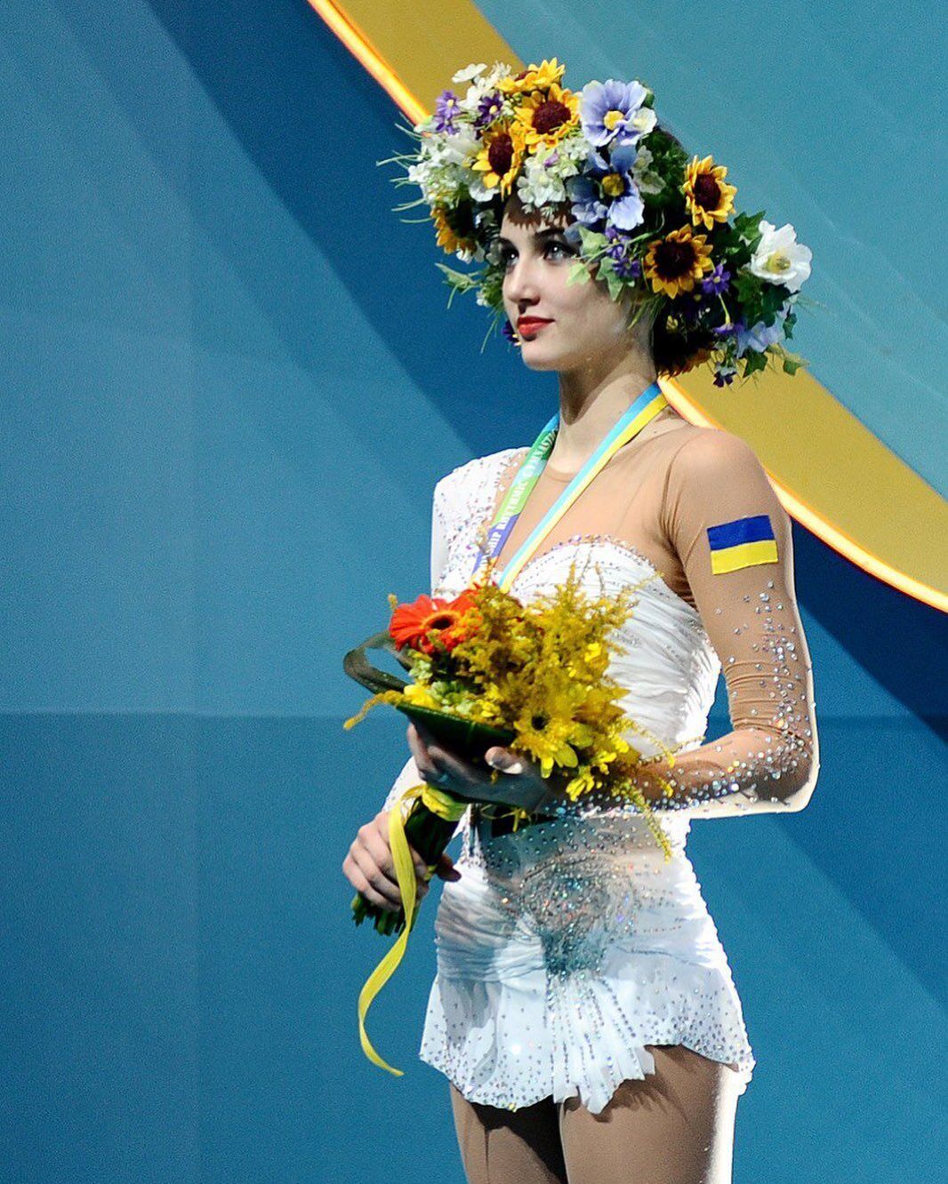 Анна Ризатдинова на награждении.