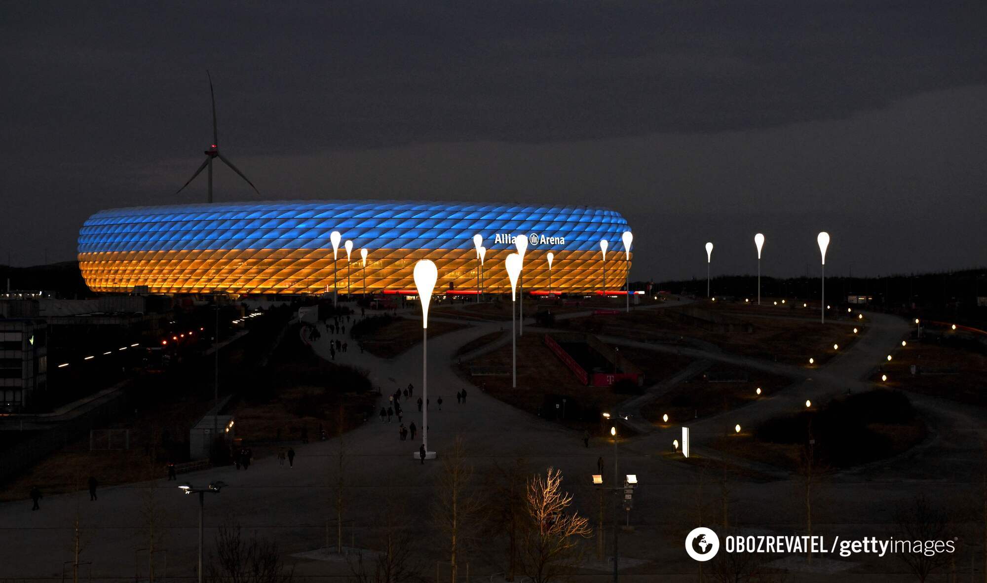На росТВ убрали флаг Украины из трансляции матча чемпионата Германии. Фотофакт