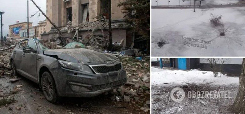 Оккупанты разрушают Харьков