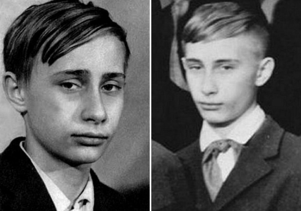 Путин резко изменился в 11 лет.