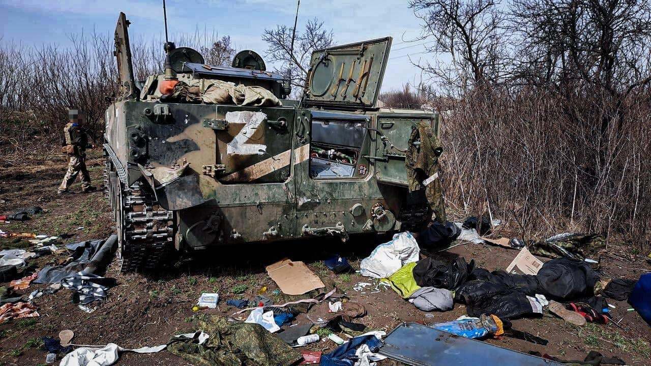 После уничтожения части БТГр украинские воины приступили к выполнению новых задач