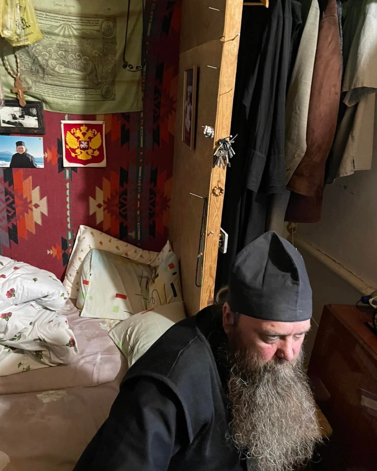 Задержанный служитель Московского патриархата
