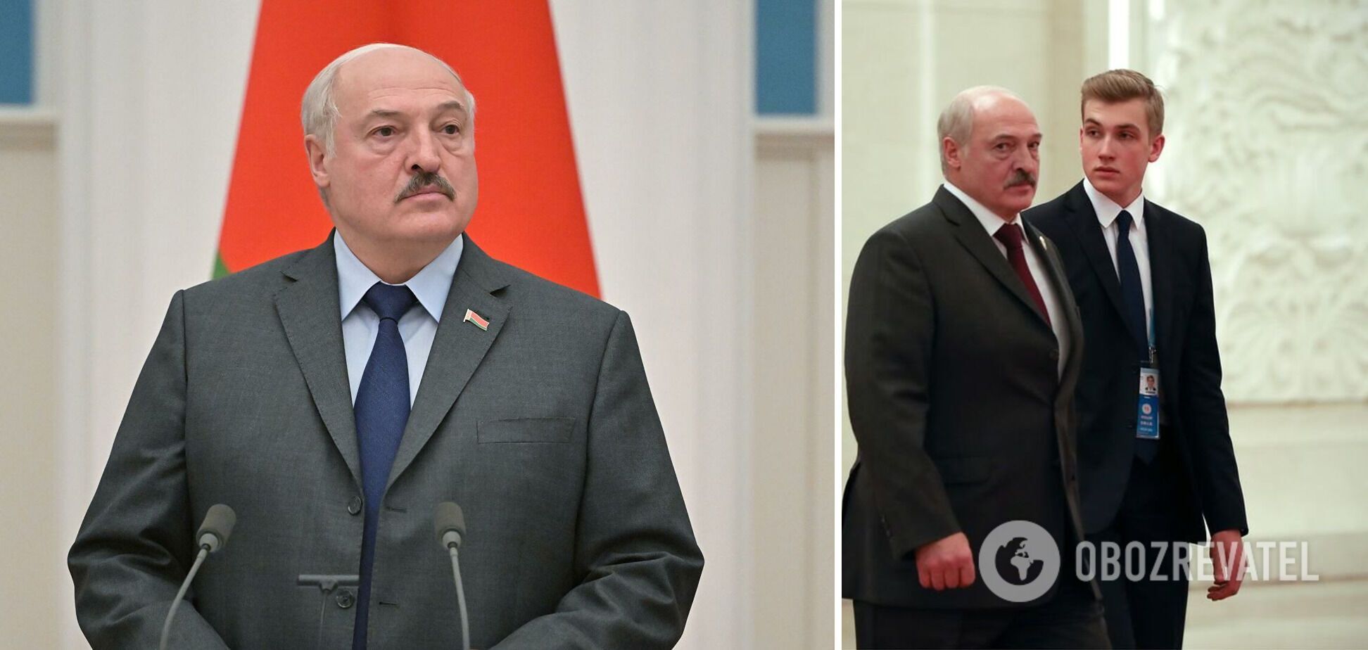 Лукашенко может сбежать с сыном