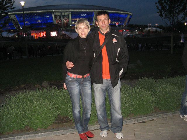 Виктор Ткачук с женой