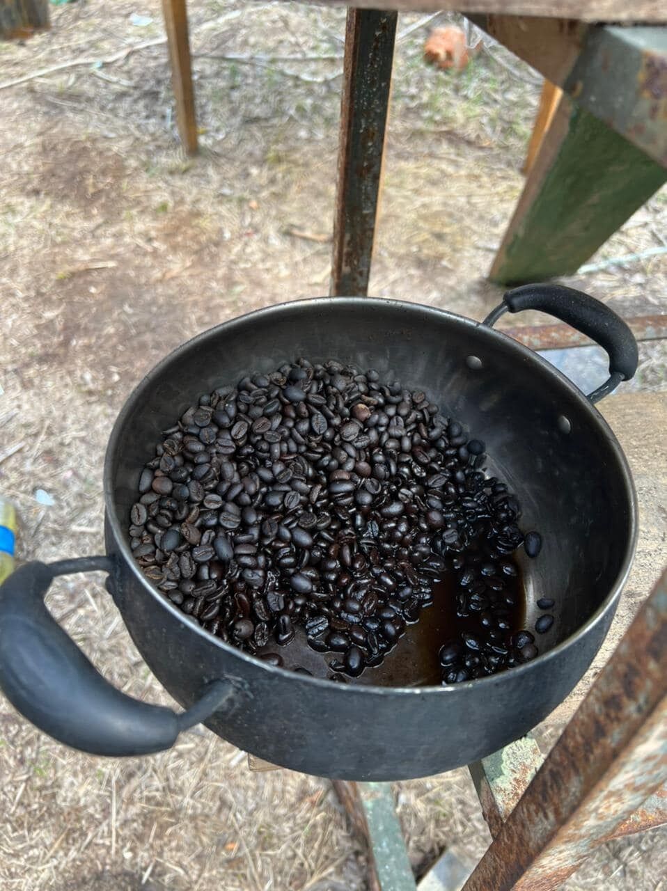 Россияне окапывались в Рыжем лесу и варили кашу из кофе