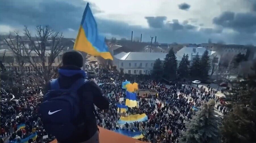 У Украины есть смелость покончить со злом.