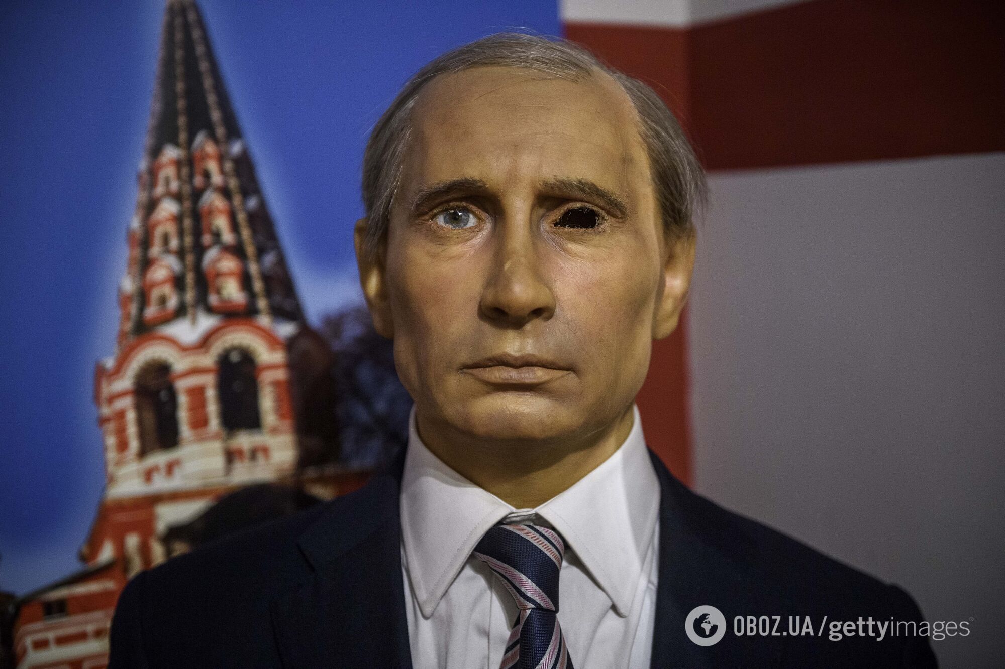 Директор музею заявив, що прибирати воскового Путіна не планують