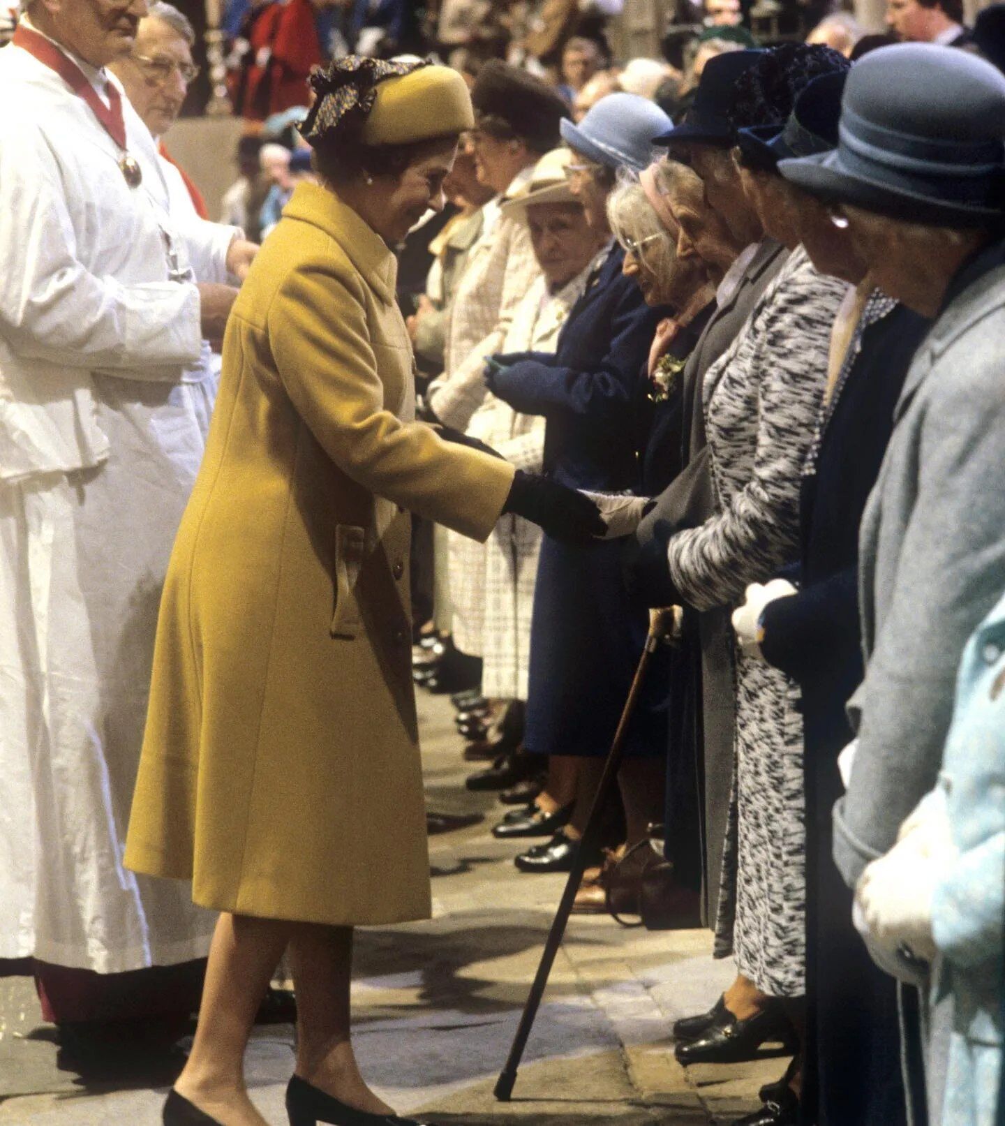 Королева Елизавета ІІ на церемонии Royal Maundy.