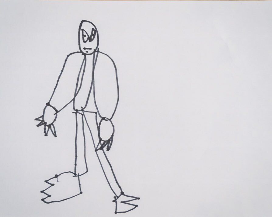 Рисунок 7-летнего Кости из Одессы.