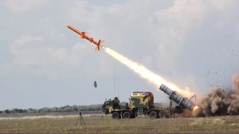 Запуск української ракети "Нептун"