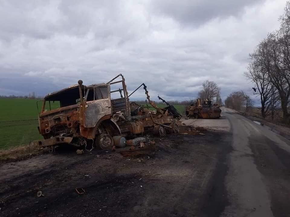 На Чернігівщині знищили ворожу техніку