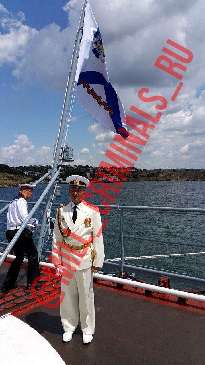 Российский моряк Денис Богданов