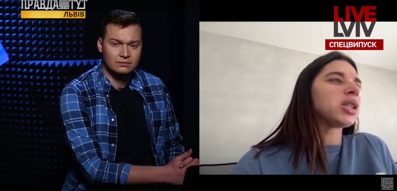 Екатерина Усик дала интервью Youtube-каналу PravdaTUT Lviv.