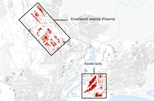 Заводы в Мариуполе, которые практически уничтожили оккупанты.