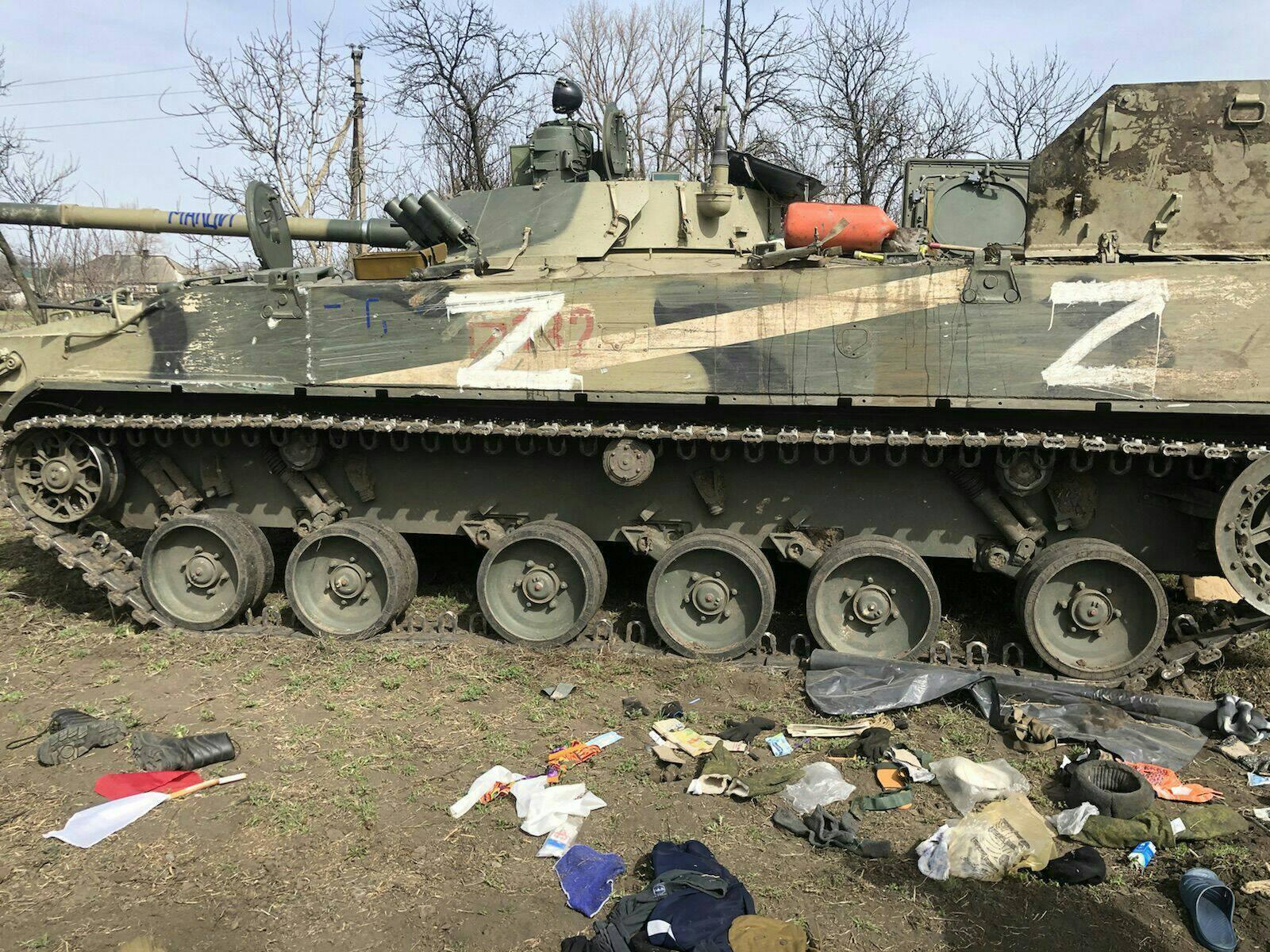 На Донеччині українські герої за кілька годин розгромили тактичну групу росіян. Фото