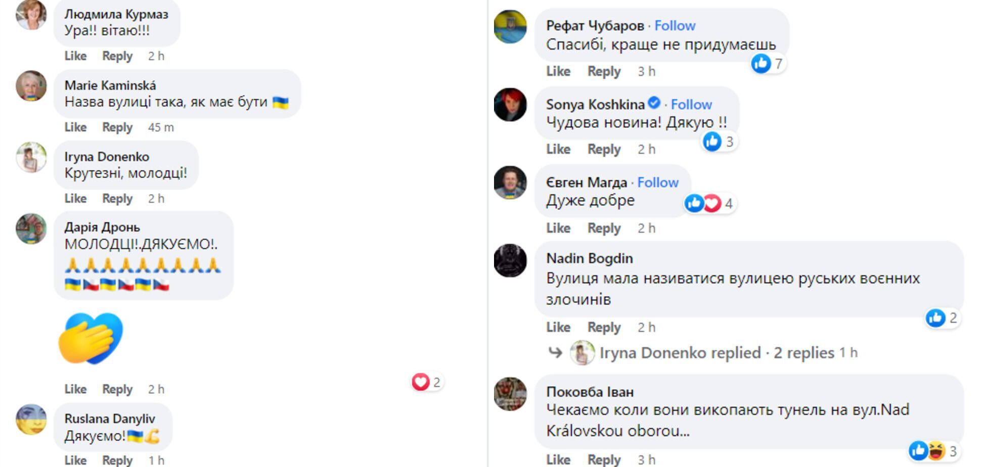 Украинцы поблагодарили Чехию