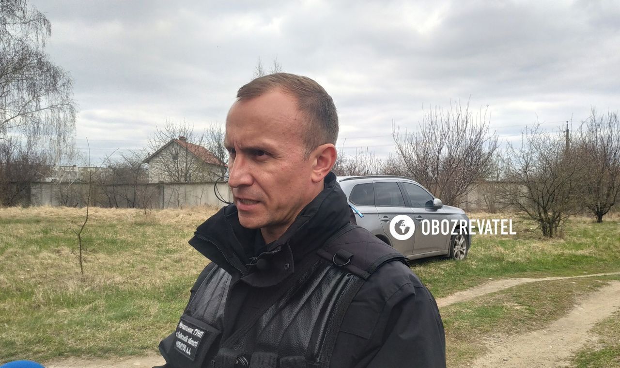 Генерал поліції Андрій Нєбитов приїхав на місце трагедії.