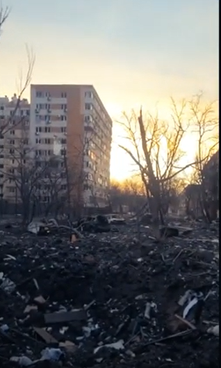 Россия превратила Мариуполь в руину