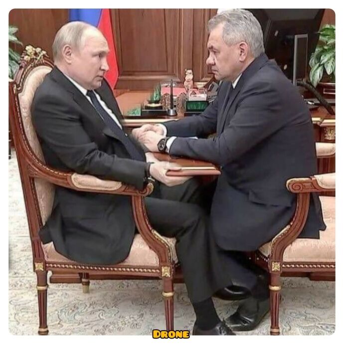 Фотожаба на встречу Путина и Шойгу