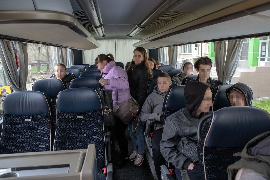 Киев предоставил автобусы для перевозки детей