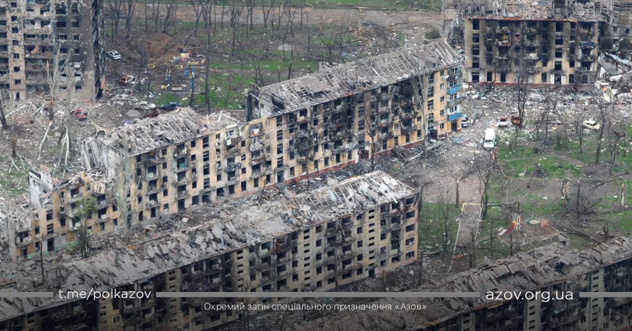 Разрушенные врагом дома мариупольцев