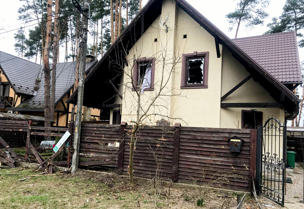 Інна Москвіна показала, що рашисти зробили з її будинком