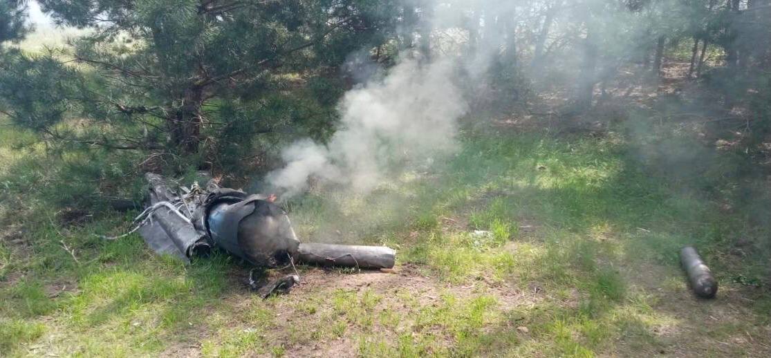 На Дніпропетровщині збили ворожу ракету