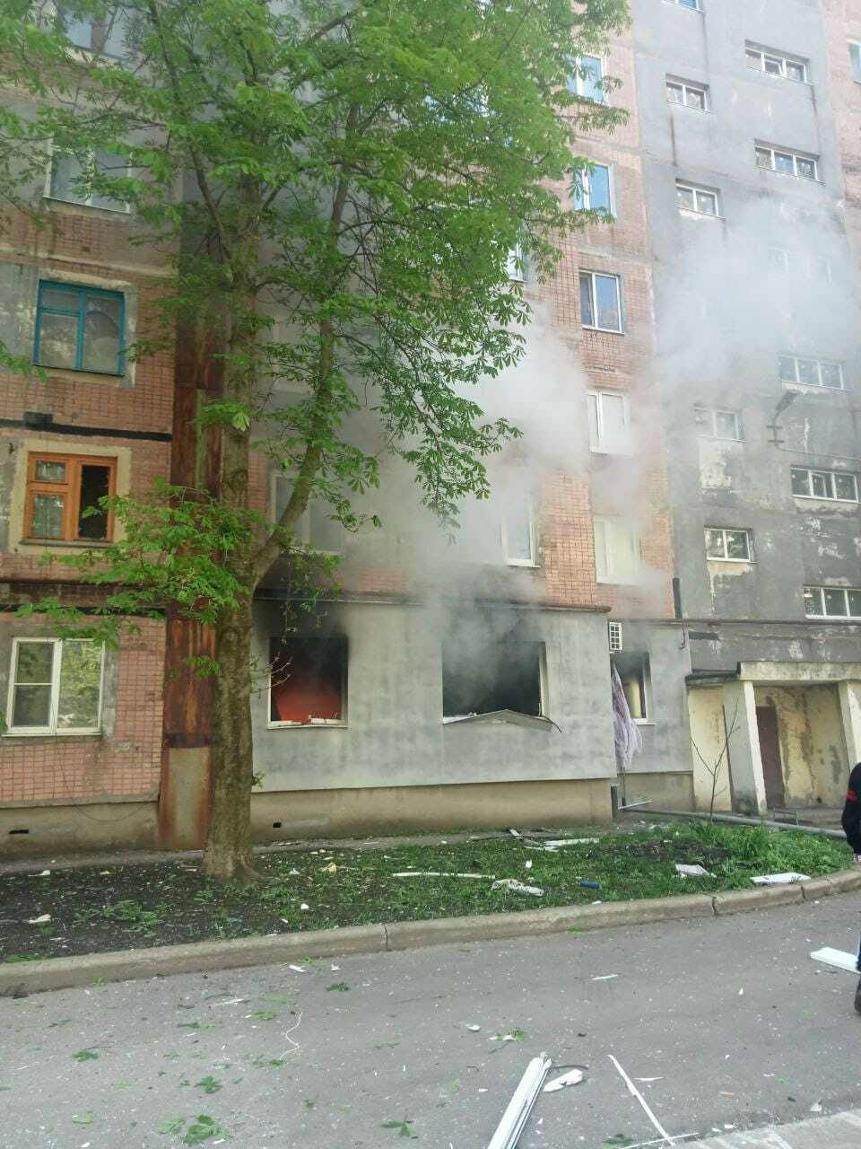Оккупанты ударили запрещенными фосфорными снарядами по Авдеевке. Фото