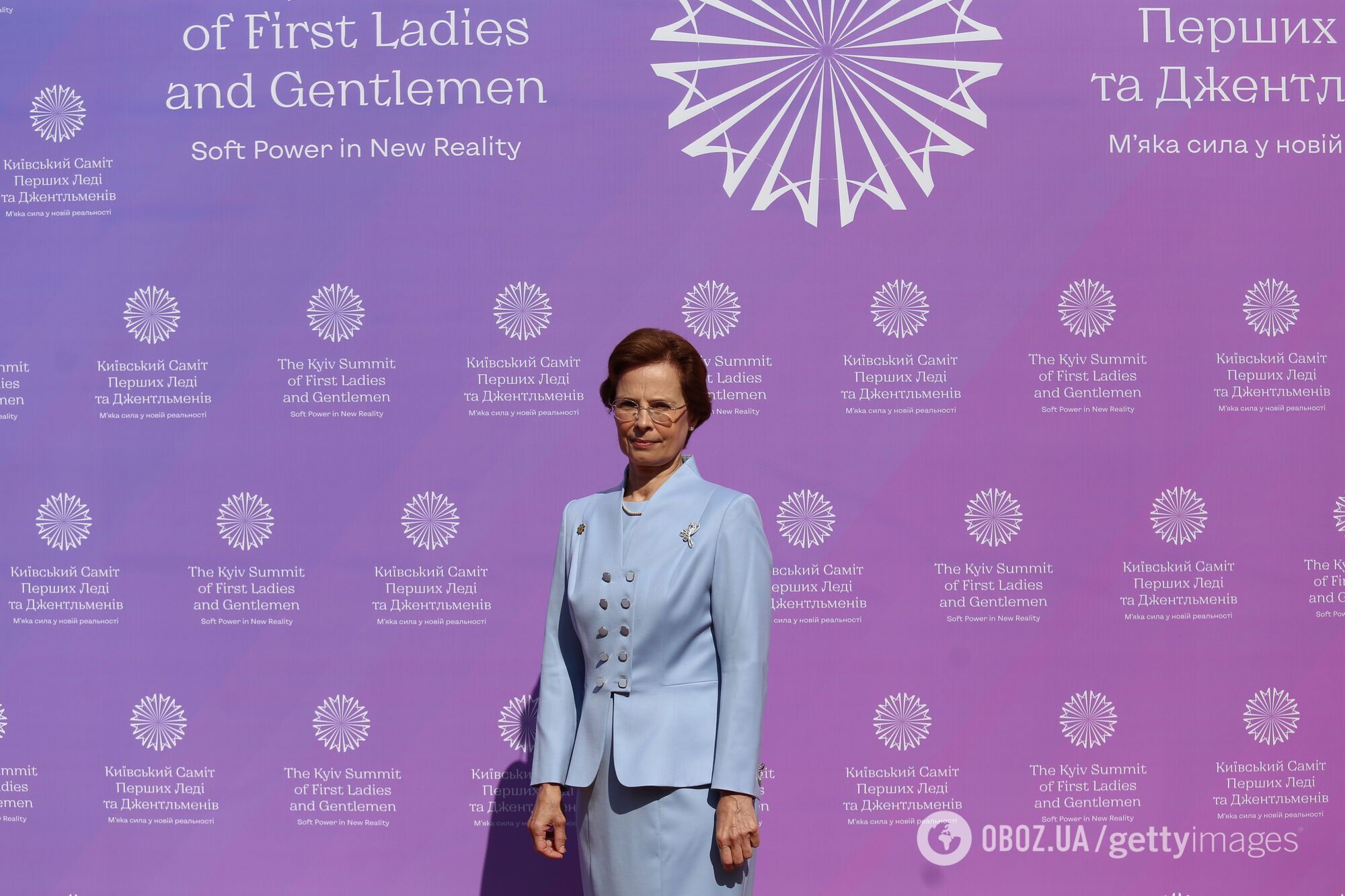 Жена главы Латвии сразу выразила солидарность