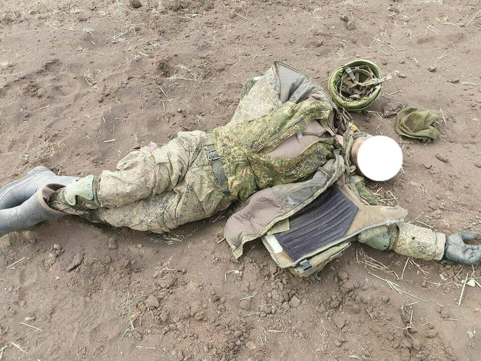 Тела своих солдат россияне, как всегда, бросили