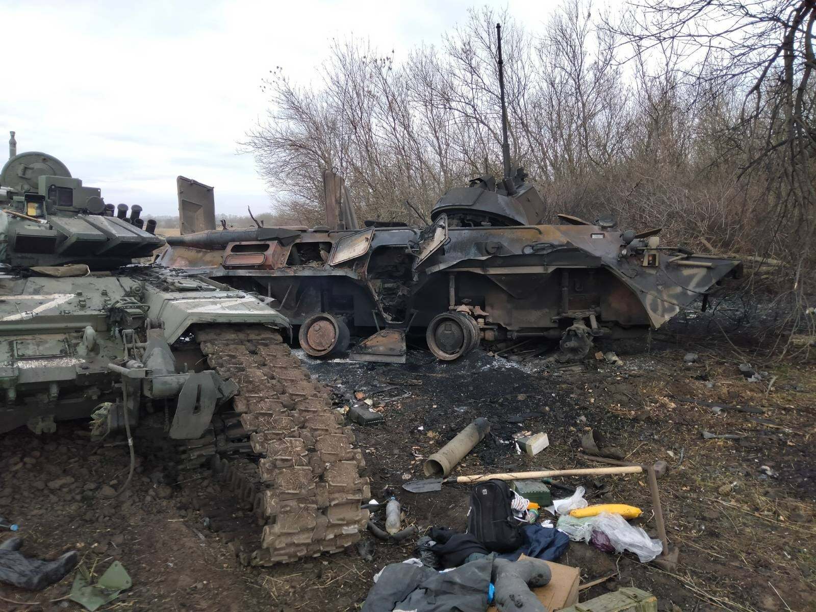 Защитники Украины нанесли потери захватчикам
