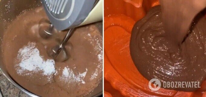 Приготування шоколадного тіста для брауні