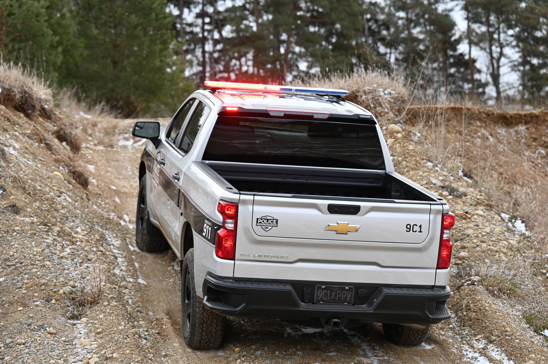 Американские копы получат пикапы Chevrolet Police Pursuit Vehicle