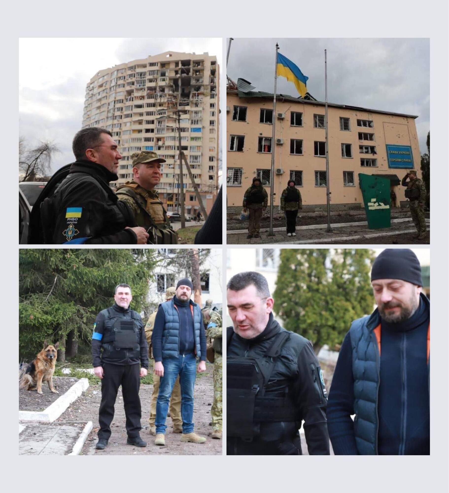Украинских пограничников поблагодарили за борьбу с оккупантами