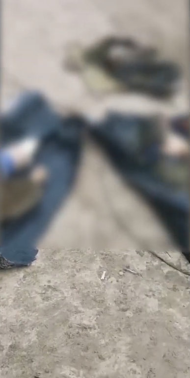 Покинуті тіла російських солдатів