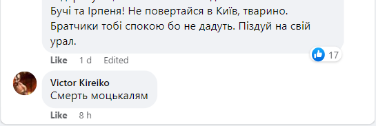 Сергій Писаренко видалив допис з фото свого розбомбленого будинку