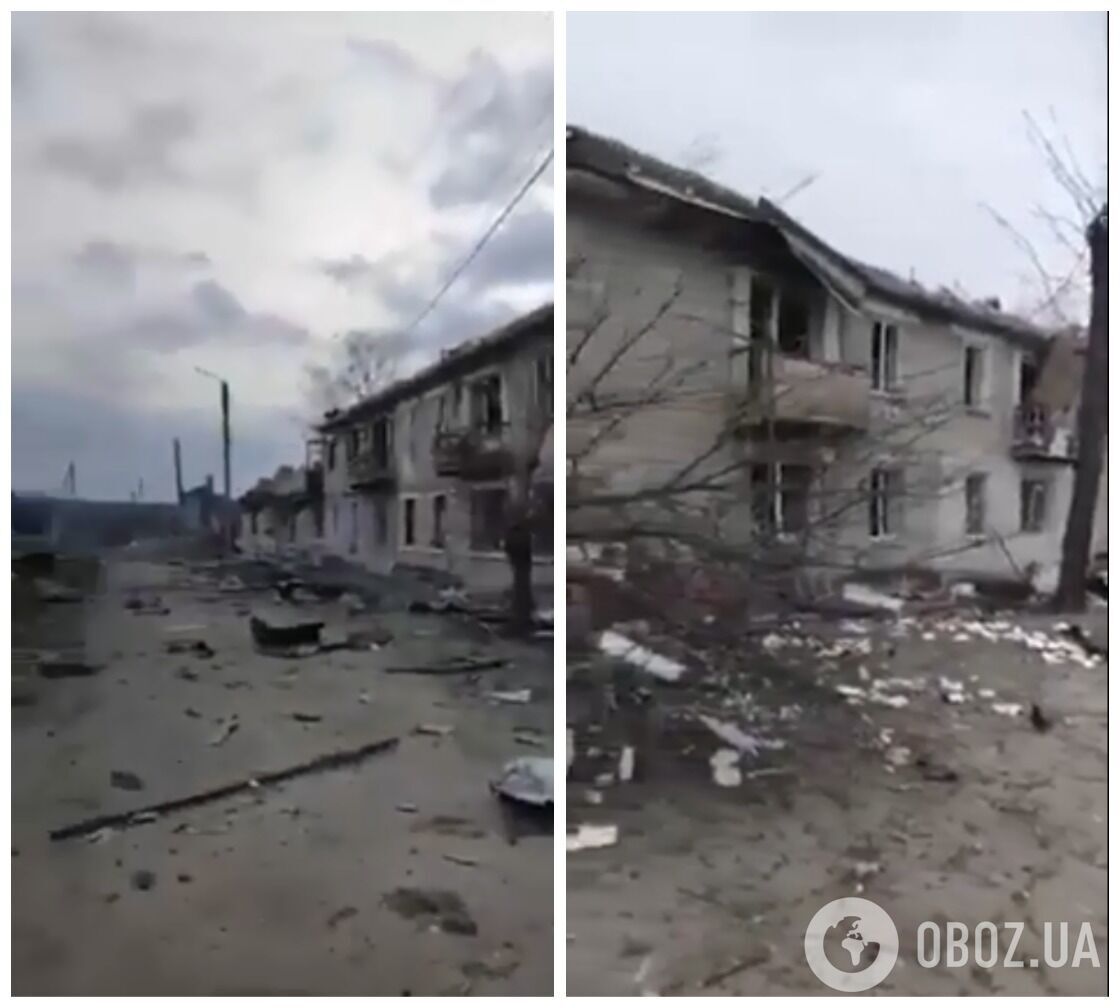 Житлові райони після ударів путінської армії