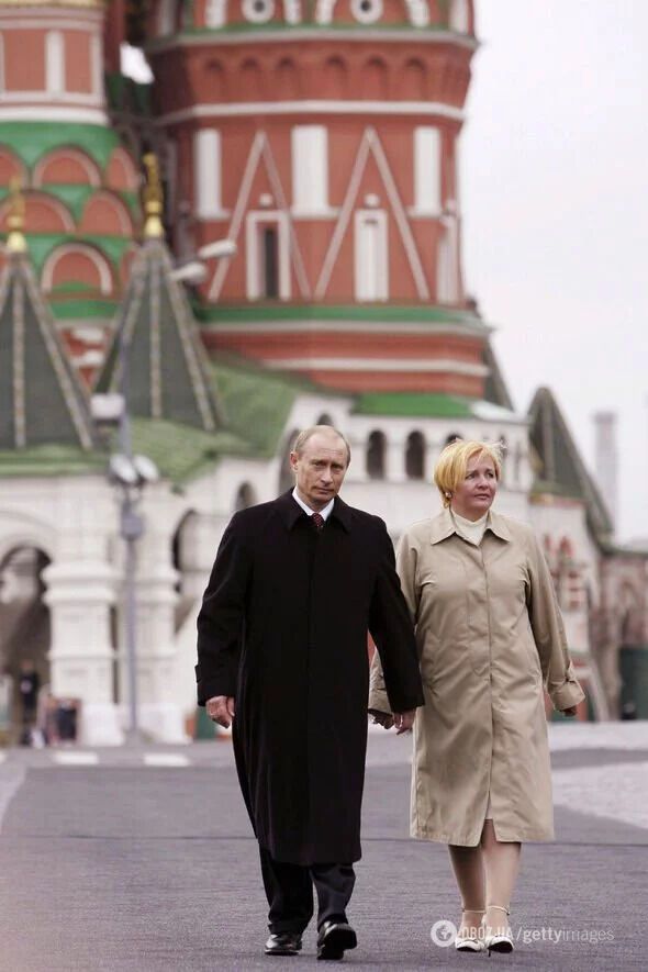 Владимир Путин с супругой Людмилой.