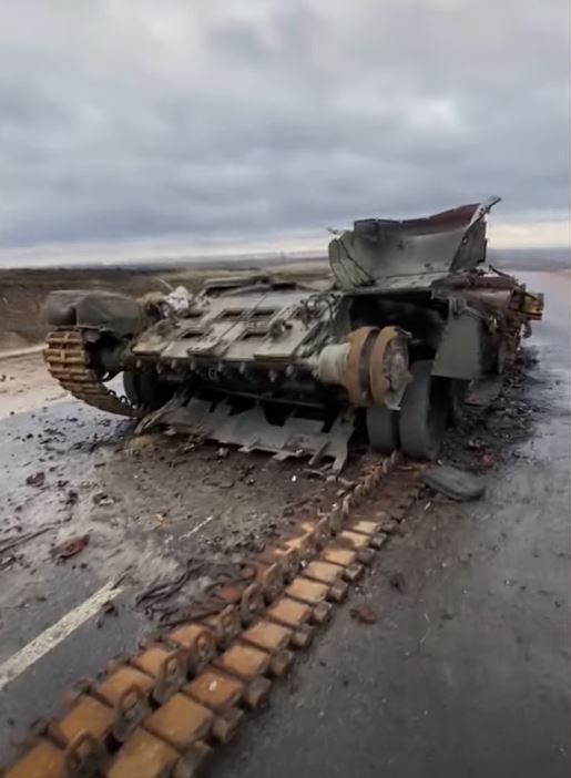 ВСУ уничтожили российский танк