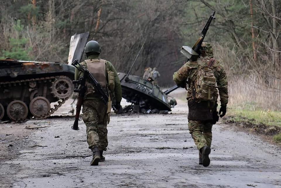 Украинские воины наносят урон врагу