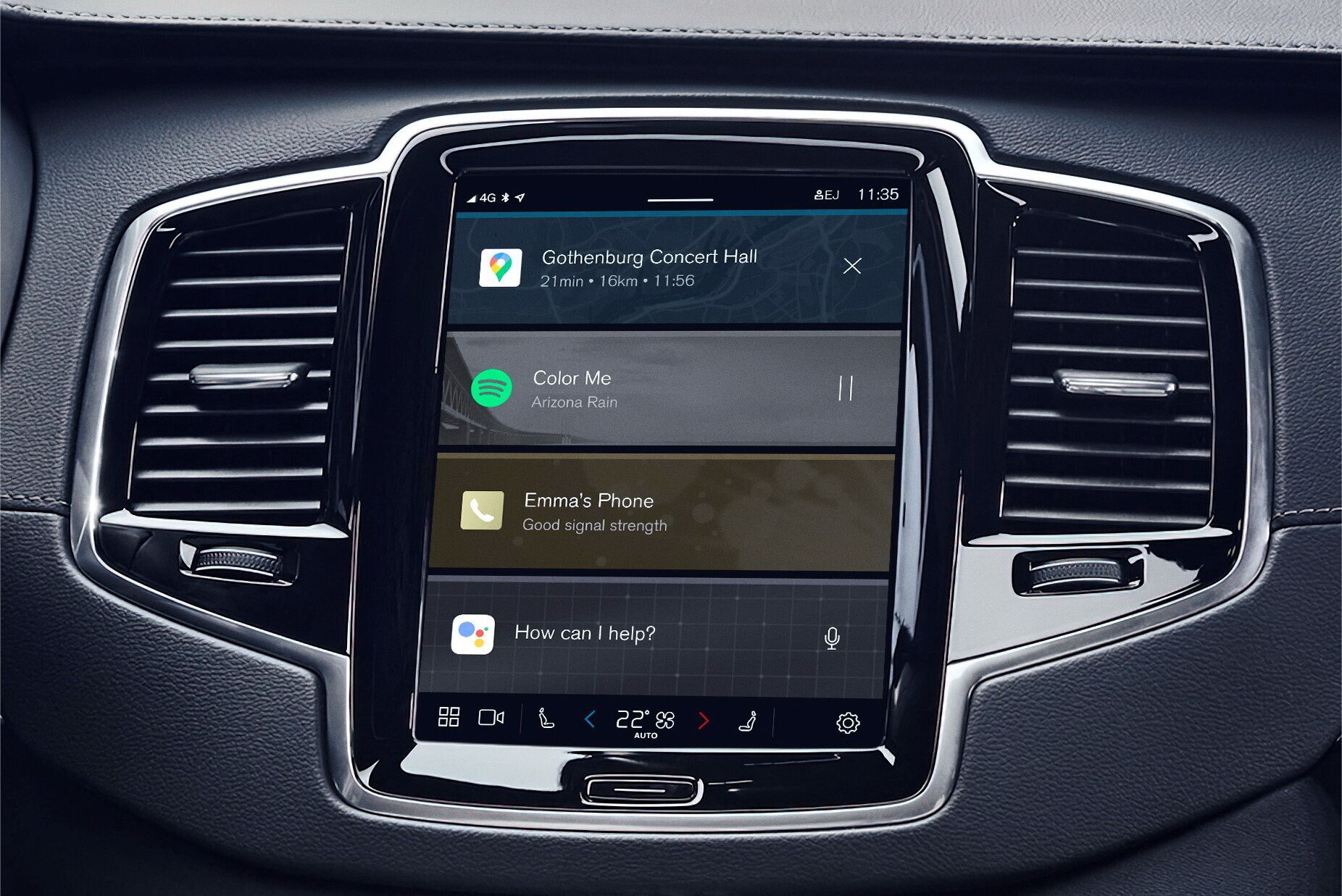 Власники сучасних моделей Volvo отримають оновлення інформаційно-розважальної системи до нової версії Android 11