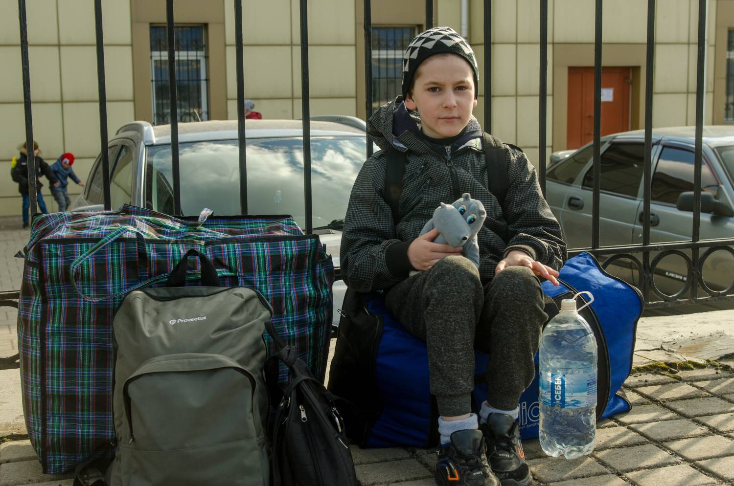 Фонд Колесникова помог провести эвакуацию жителей Донбасса