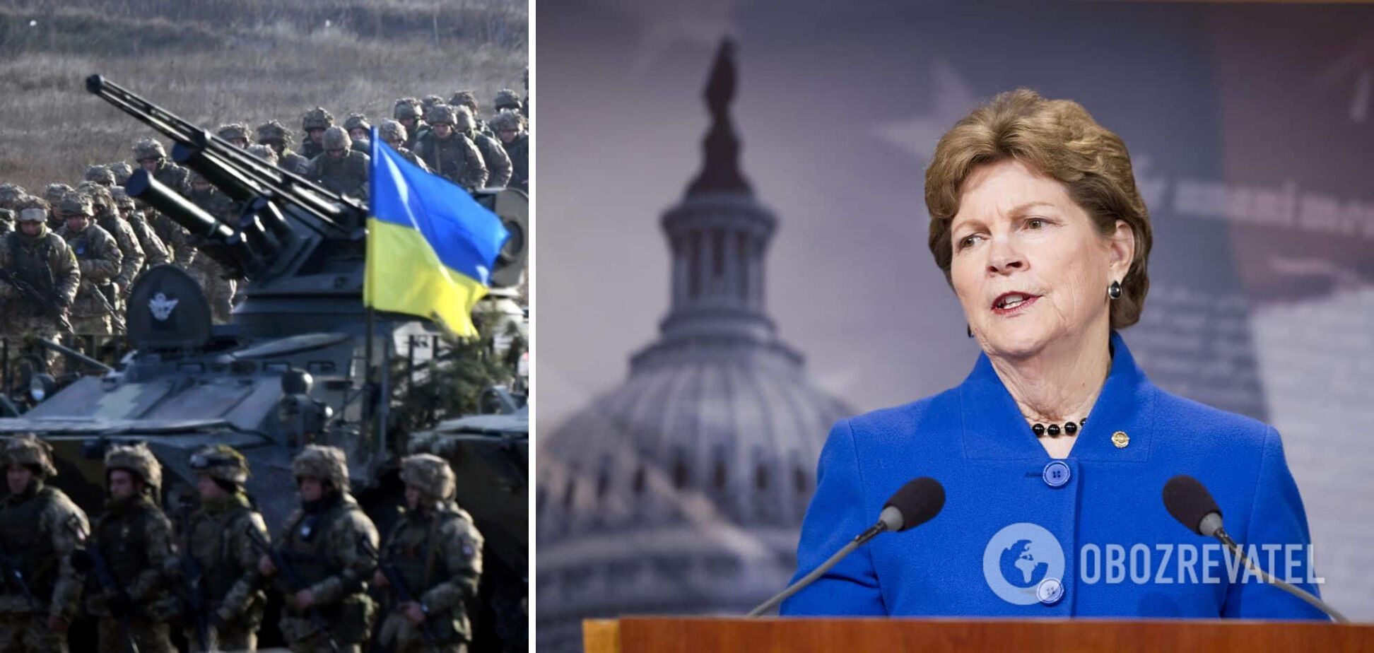 Сенатор Джин Шахин представила законопроект о ленд-лизе для Украины