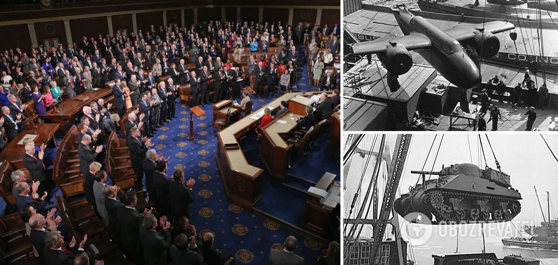 Сенат США возродил ленд-лиз, который в последний раз практиковали во время Второй мировой войны